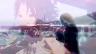 Hu Tao the wind instrument (source: @xiaocchii on Twitter)