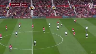 Rashford's amazing goal against Liverpool 17/18