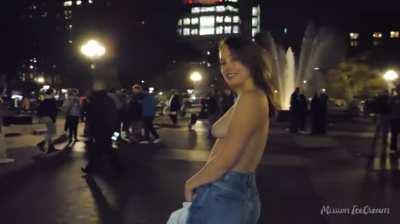 wanted to capture the 360 view of the park