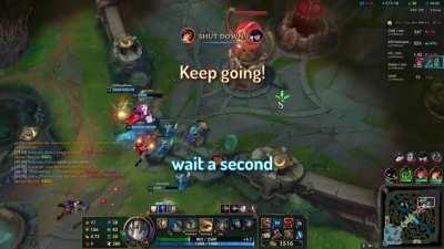 When you run it down mid