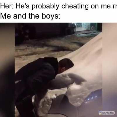 Just Guys Being Dudes