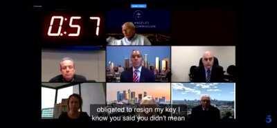 Police Chief of the Los Angeles Police Department Michel Moore gets put on the hot seat.