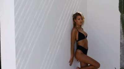 Jessica Goicoechea with fae swim