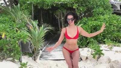 Nina Dobrev, bikini,