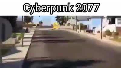 When you play Cyberpunk 2077 on your pc that has bad graphics