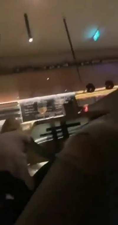 Video of police clearing out a restaurant in vienna today