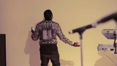 Why is he yelling at Kanye?