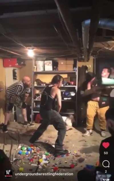 Amateur wrestlers bored at home?