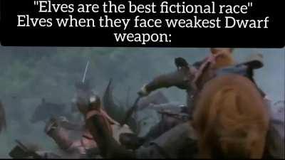 Take that you pointy eared bitches