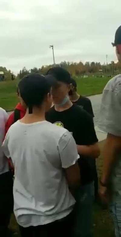 Beef at my school (they are both 16y.o.)