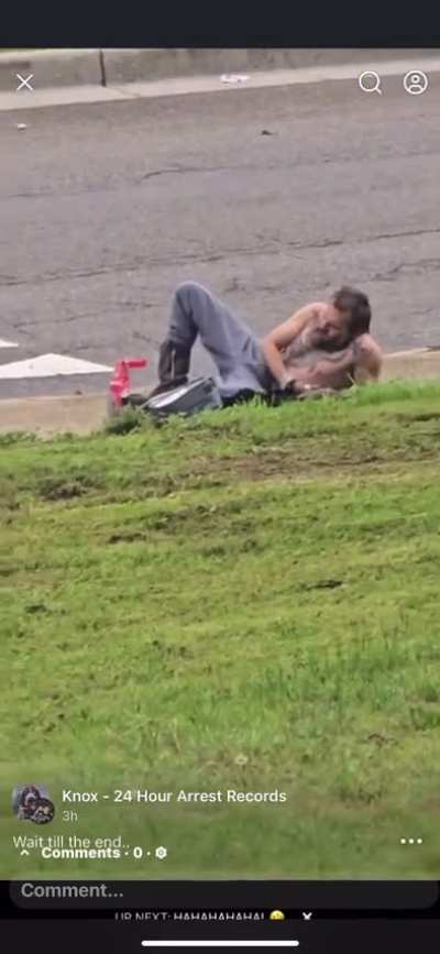 Tweaker having a nice day