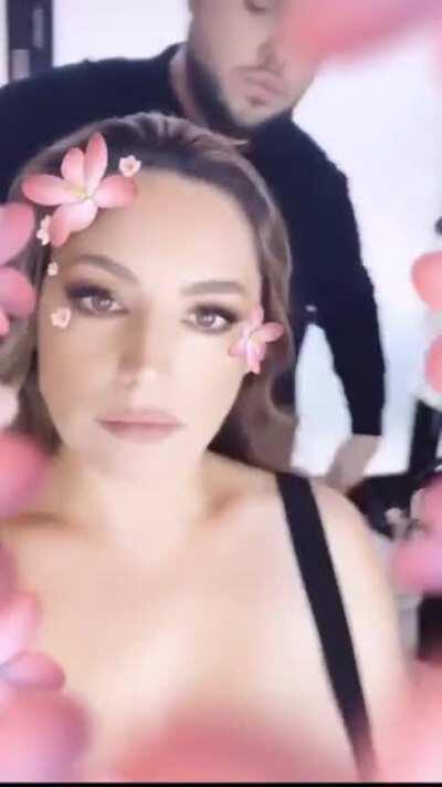 Showing us the goods