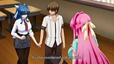 Sansha Mendan Rensa Suru Chijoku Choukyou no Gakuen 1 part 1