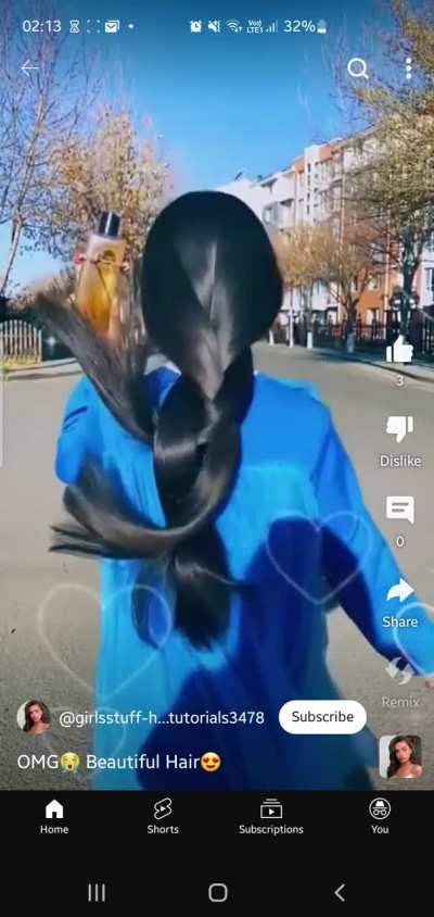 Not a bunbrop but ponytail drop