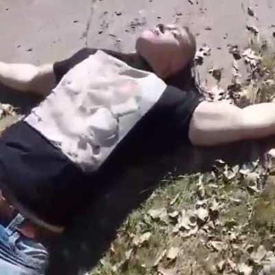 Teen defends himself from 2 bullies