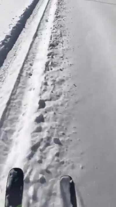 Dream come true, skiing in Austin!!