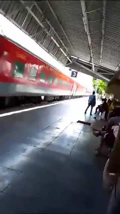 To Jump Out Of Train At 110 kmph