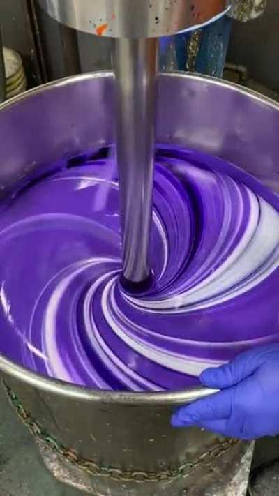 Mixing up a batch of Purp
