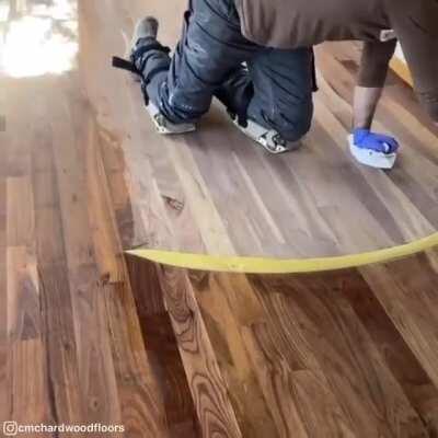 Floor restoration