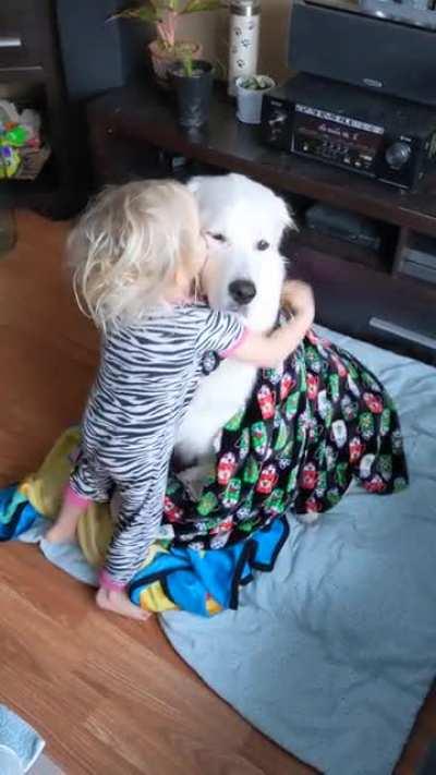 Such a patient Boy!! Lol