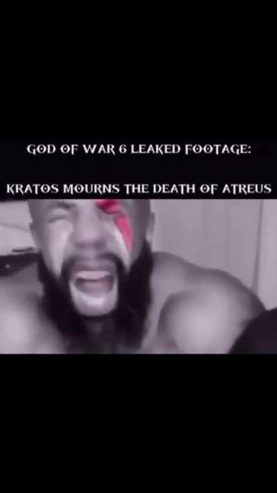 Kratos going through a lot 💔
