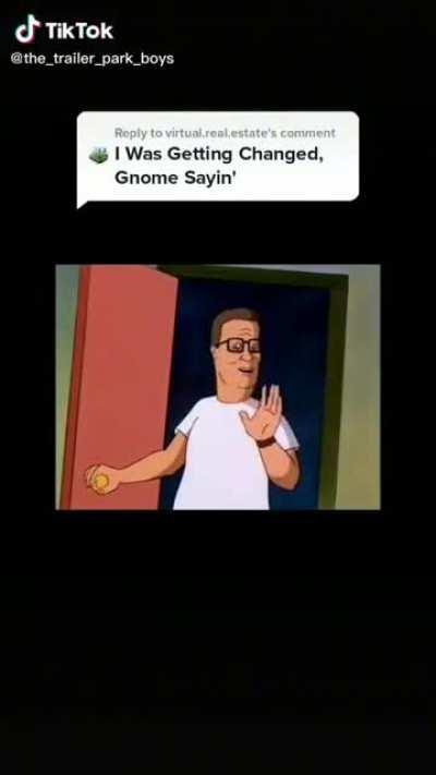 I was getting change