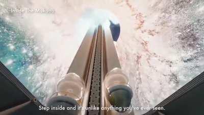 Presentation of a new Saudi residential complex - the city of Mukab, 400 meters high, which will be located in the center of Riyadh