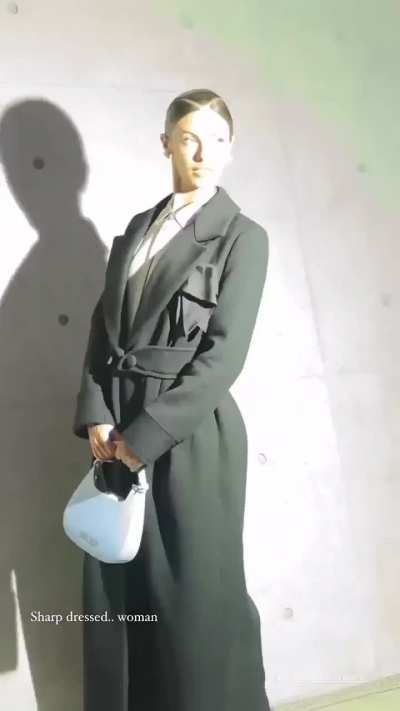 Attending the Emporio Armani SS25 show II