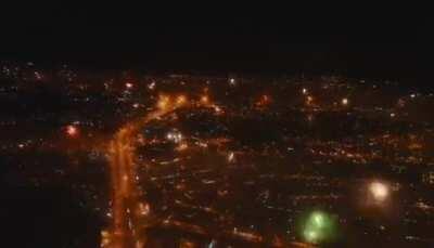 Amazing drone shot of fireworks in Klang last night during Hokkien New Year 2021. (Not my footage)