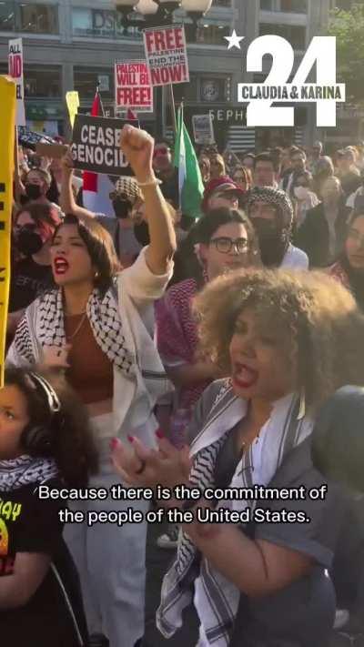 🗣️The repression hasn’t stopped our movement — it has only made our movement for a free Palestine stronger!