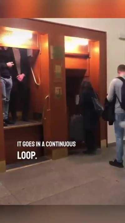 Got to pay attention on this elevator