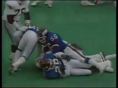 [Highlight] Bo Jackson vs Lawrence Taylor 1989