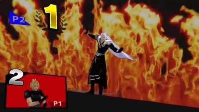 Me after beating the Sephiroth Challenge on Very Hard and unlocking Sephiroth early