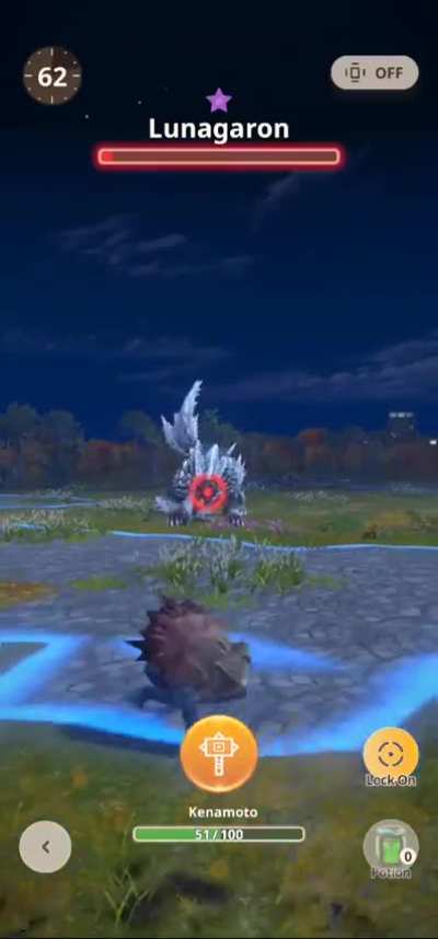 Hammer special now travels a slight distance