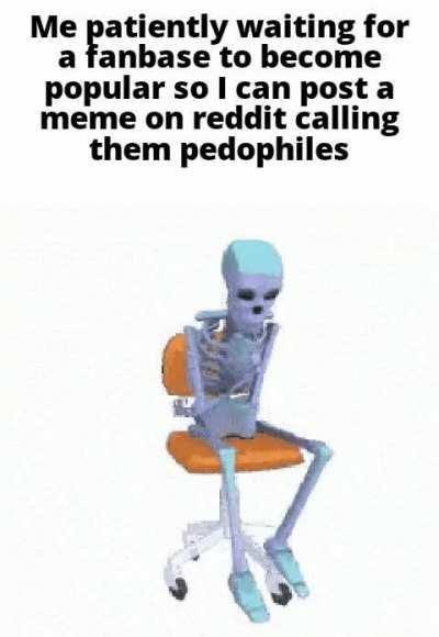 Real life fans when they see an unattended minor in the playground