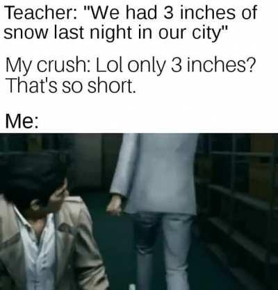 No no 3 inches is pretty long