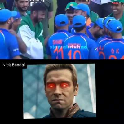 Brohit showing bad manners by acting rude and ignoring Paxtani Cricketers meanwhile my idol Koach: 