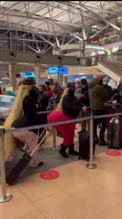 I discovered a new species. Hella Plastic Hoes 🤢