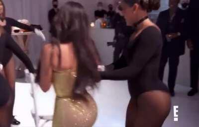 Kim and Khloe’s massive dumpers