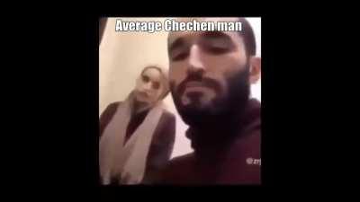 Manliest american husband vs least based Chechen husband