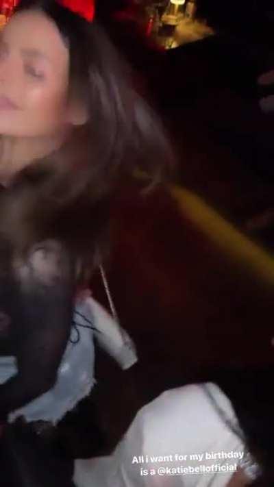 Katie Bell and her shirt