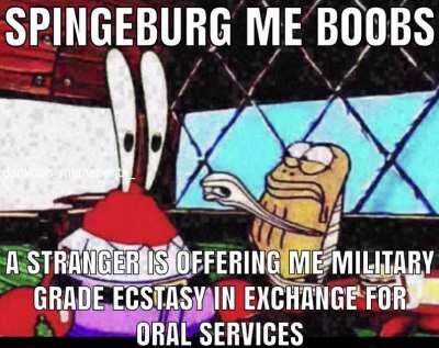 Mr Krabies tooks eclatacy