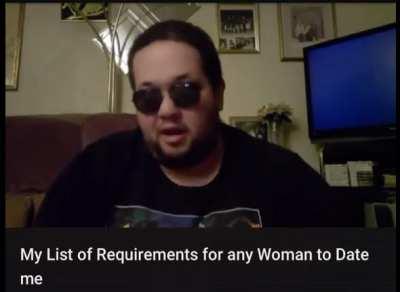 Incel wants his dream woman to call him 