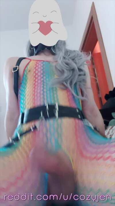 Rainbow tease 🌈 🌈 🌈