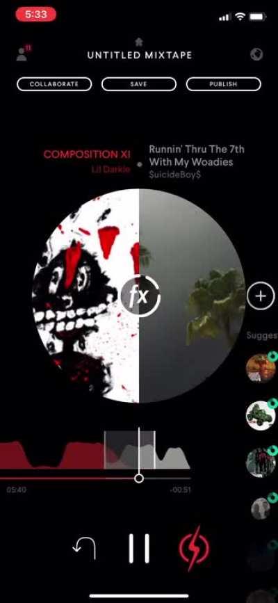 Banger transition from two of my favorite songs