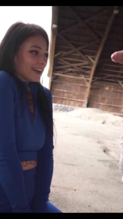 I answer, I only put the tip in