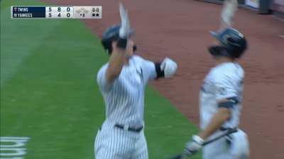 [Highlight] [Highlight] Aaron Judge capitalizes on the umpiring with a big 3-run shot to tie the game at 5-5