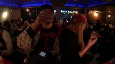 About to take the last shot