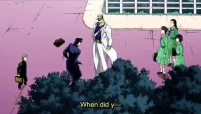 Sigma rule #777 ft jotaro, always disrespect beta females and do-not give attention.