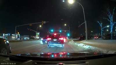 Did swat get their man? Flash bangs visible.